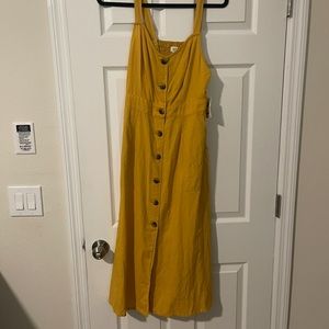 Mustard Yellow Dress